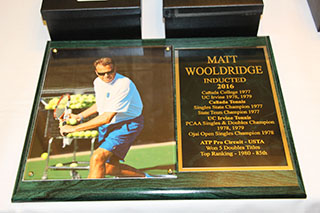 Matt Wooldridge Plaque