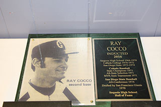 Ray Cocco Plaque
