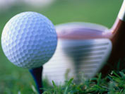 golfing