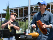 outdoor band performance