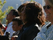 group of people at outdoor event