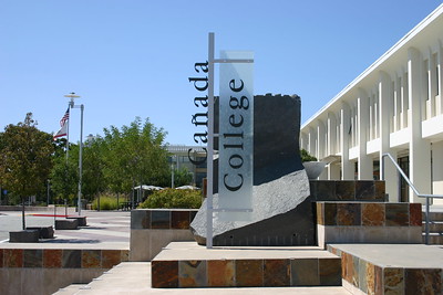 Canada College Sign at the Theatre