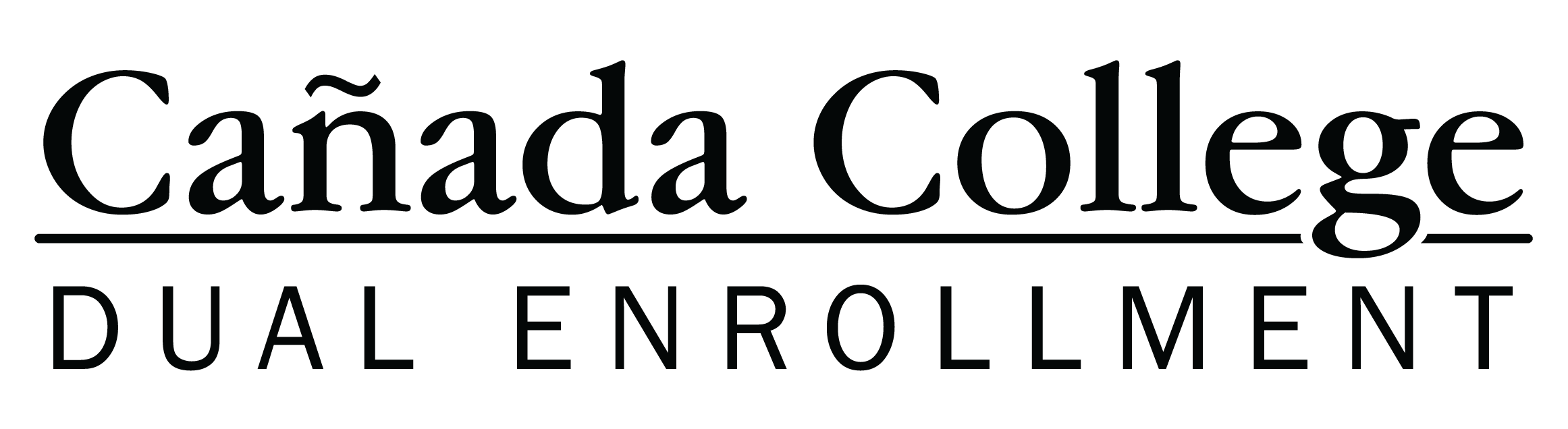 Cañada College Dual Enrollment Logotype
