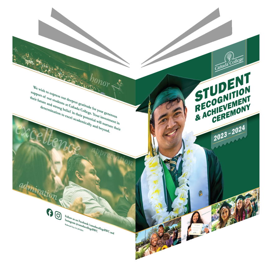 Student recogniation booklet cover