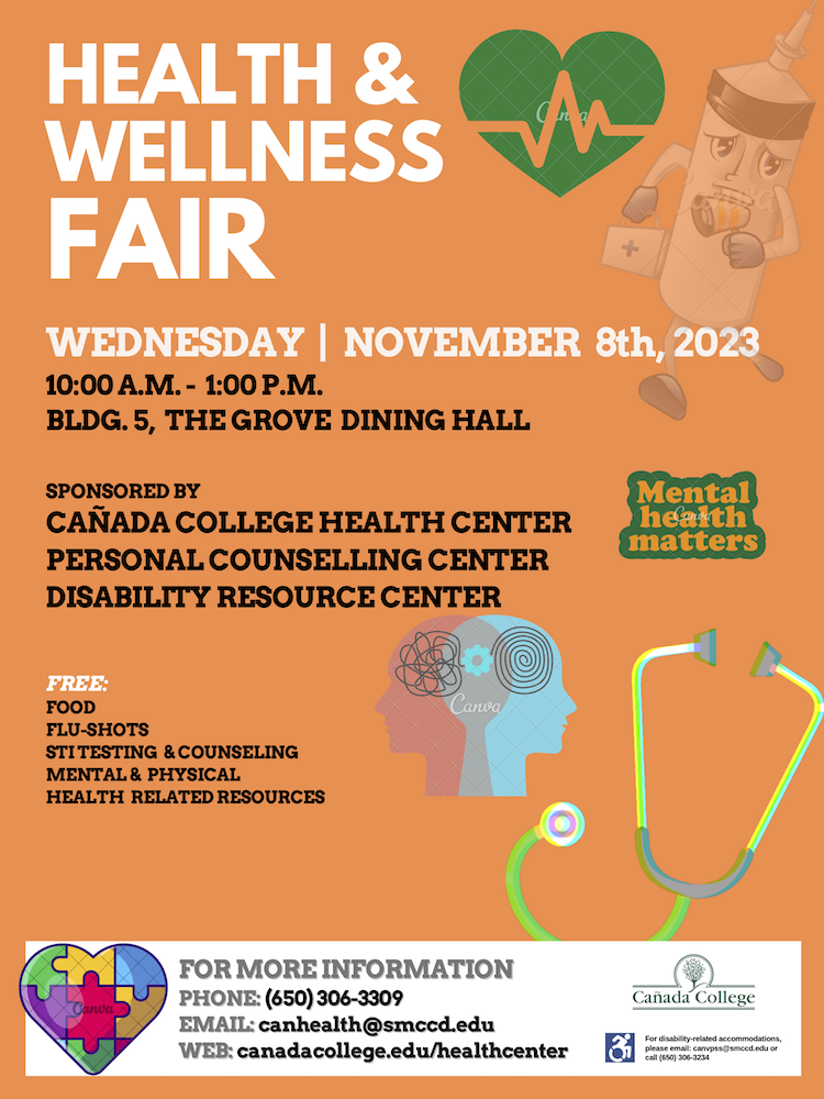 Fall 2023 Health & Wellness Fair Flyer