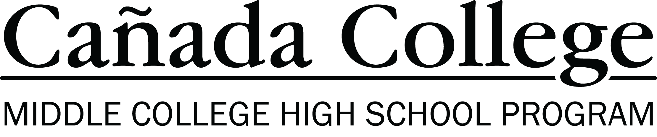 Cañada College Middle College High School Program Logotype