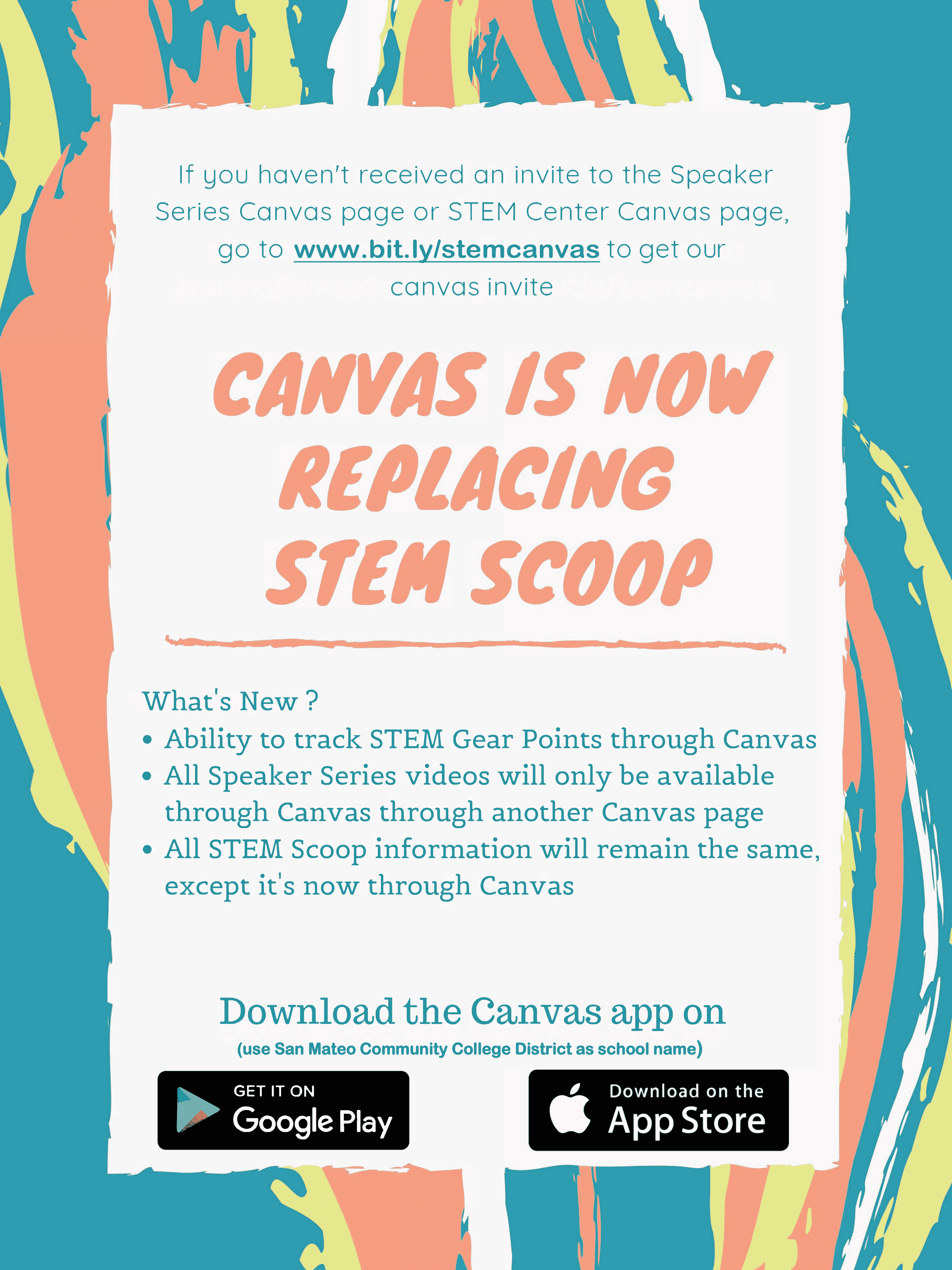 Canvas Notice