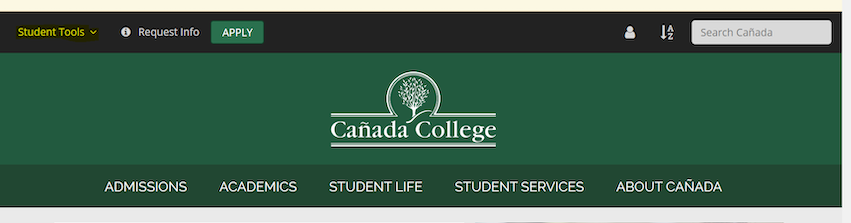 Cañada College Homepage